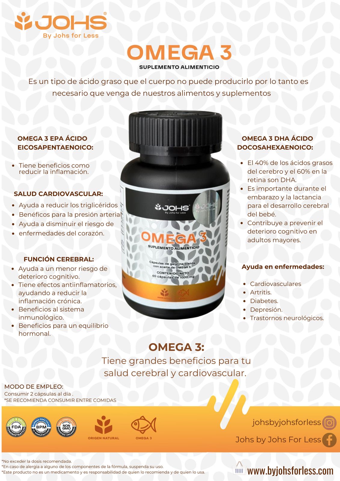 OMEGA 3 (¡OFERTA! de 2 pz)